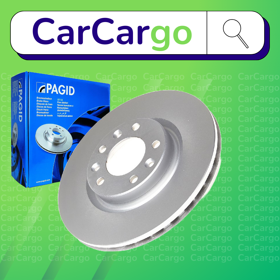 Pagid Vented Front Brake Discs C4 Picasso 1.6 HDi / BlueHDi 115 2013-2024 283 mm