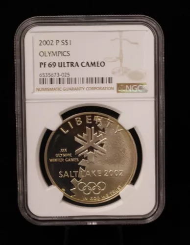 2002-P $1 Olympics NGC PF69 Ultra Cameo (052PID)