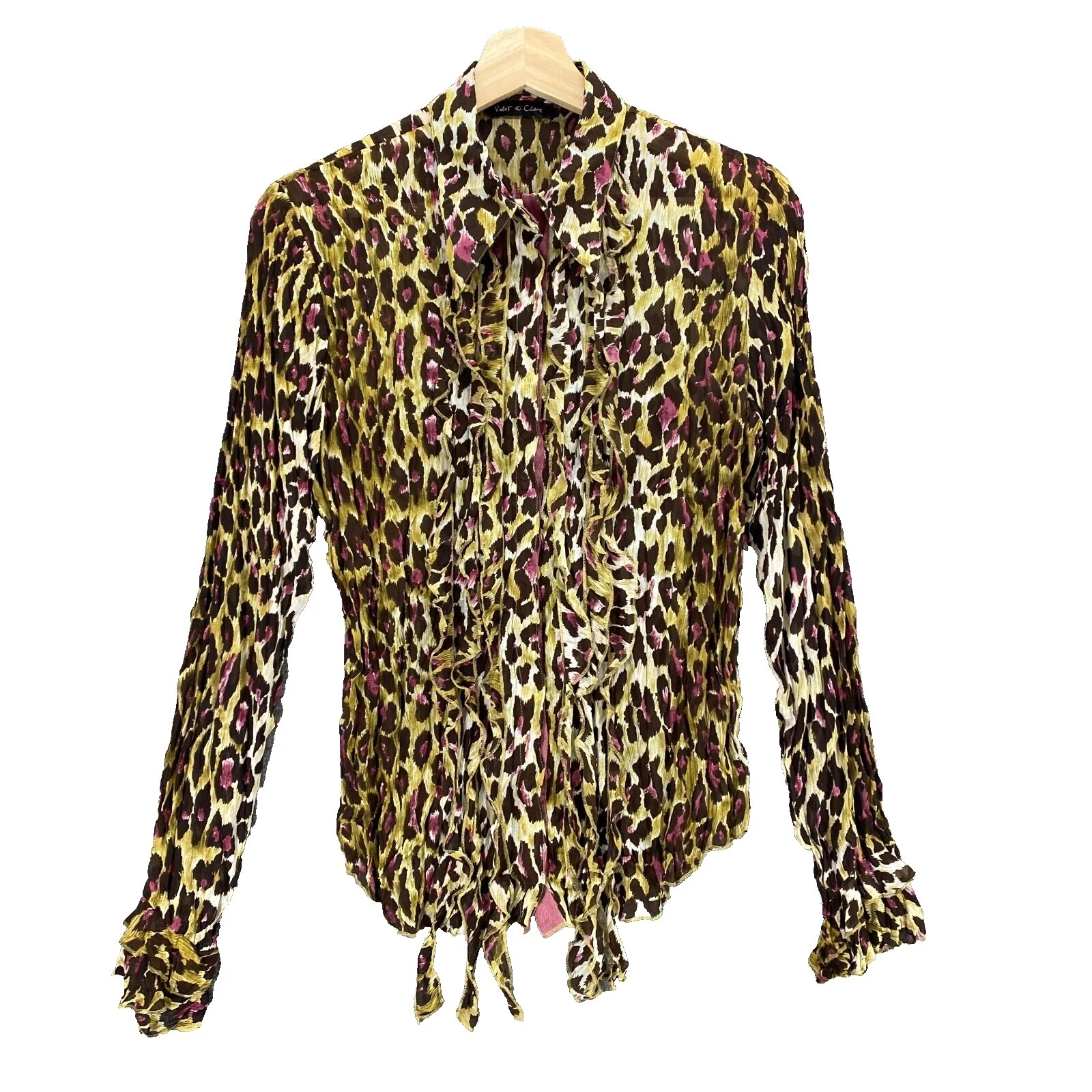 Violet & Claire Animal Print Casual Tops for Women