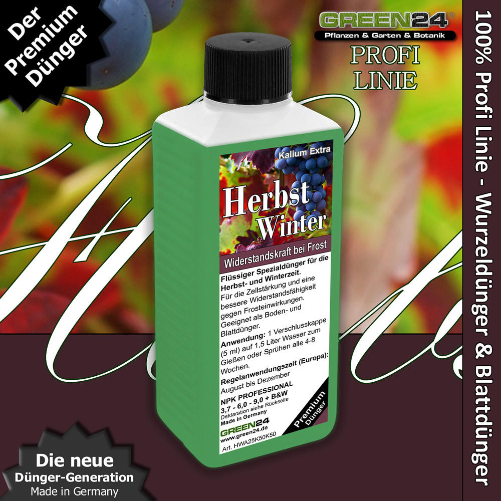 Herbst- und Winter-Dnger - Kaliumdnger flssig NPK fr bessere  Winterhrte | eBay.de