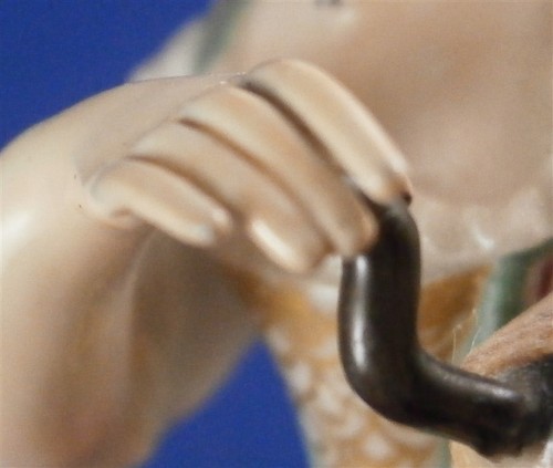 18thC Ludwigsburg Porcelain Hurdy Gurdy Player Figurine Porzellan Figur Figure - Picture 11 of 11