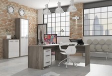 Ufficio Completo della Linea DISEGNO, Set di 4 Mobili, Libreria, Scrivania, Cass