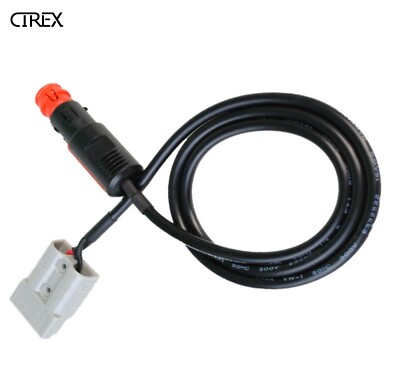 Anderson Plug to Male Cigarette Socket Plug 50AMP Anderson Plug Connector  12V 2M