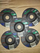 Norton 66252843601 Silicon Carbide 13,580 RPM Grinding Wheel 4-1/2 Dia. in. X5