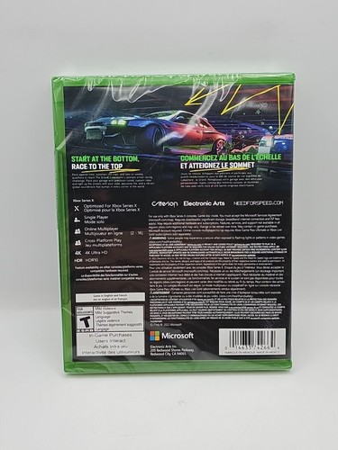 Need for Speed Unbound (Microsoft Xbox Series X, 2022) New, Sealed! Ships Today! - Bild 2 von 6