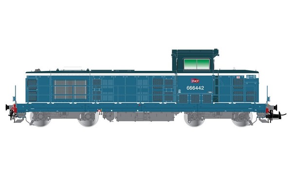 Jouef HJ2441, Diesellokomotive Bb 666442, Sncf, Neu & Ovp. H0-image