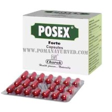 Charak Posex Forte Capsule For Adults Pack Of 20 Capsules