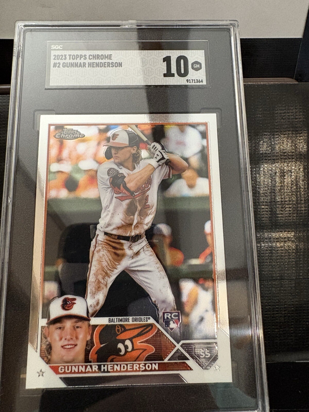 2023 Topps Chrome - Batting #2 Gunnar Henderson (RC)