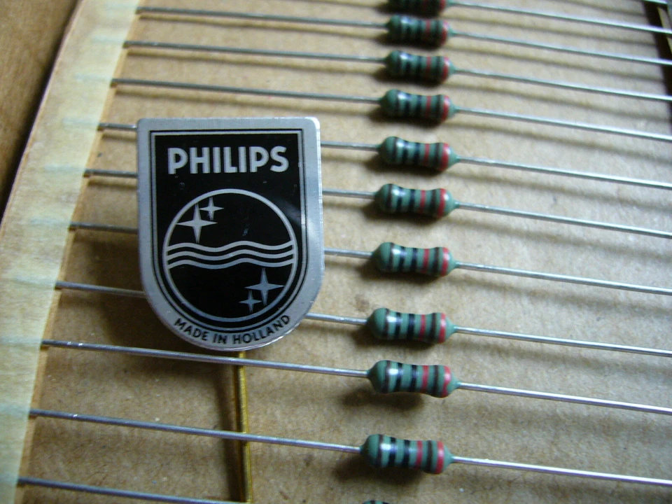 PHILIPS MRS25 100K , 10K, 1kOhm 0.6W 1% 50ppm Low Noise Metal film Resistor - Image 4 of 4