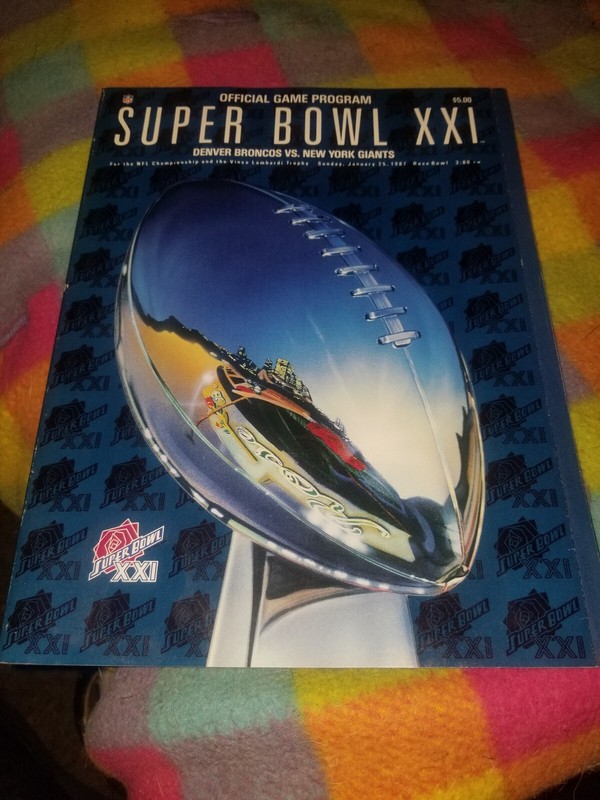 Super Bowl Program XXI