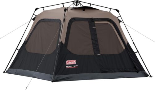 Coleman 4-Person Cabin Tent with 1-Minute Setup, Weatherproof Floor & Carry Bag
