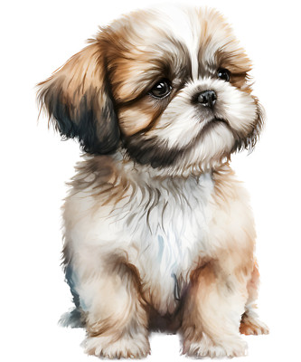 100X Shih Tzu Auto Aufkleber 9x9 cm Hunde Sticker Wetterfest & Selbstklebend