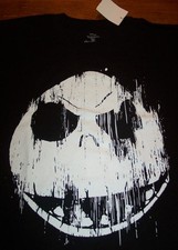 Tim Burton's THE NIGHTMARE BEFORE CHRISTMAS Jack T-Shirt MENS MEDIUM NEW w/ TAG