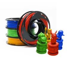 Gizmo Dorks PLA Filament for 3D Printers 1.75mm 200g 4 Color Pack Multicolor-...