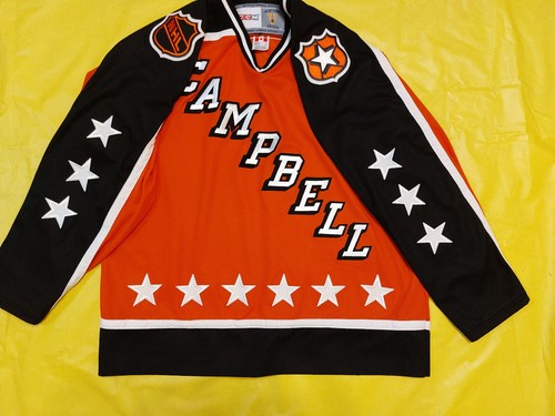 Grand maillot homme CCM " hockey vintage " made in canada All Star orange homme L - Photo 15 sur 23