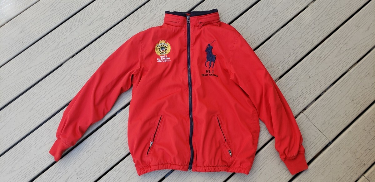 Polo Ralph Lauren 2011 RL1 F1 Italia Racing Team Jacket Red Polo Ralph Lauren 2011 RL1 F1 Italia Racing Team Jacket Red