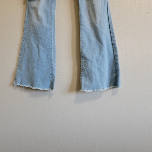 YMI Girls Jeans Size 8 : Blue Color : Flared Jeans : One button Closure :. - Picture 3 of 5
