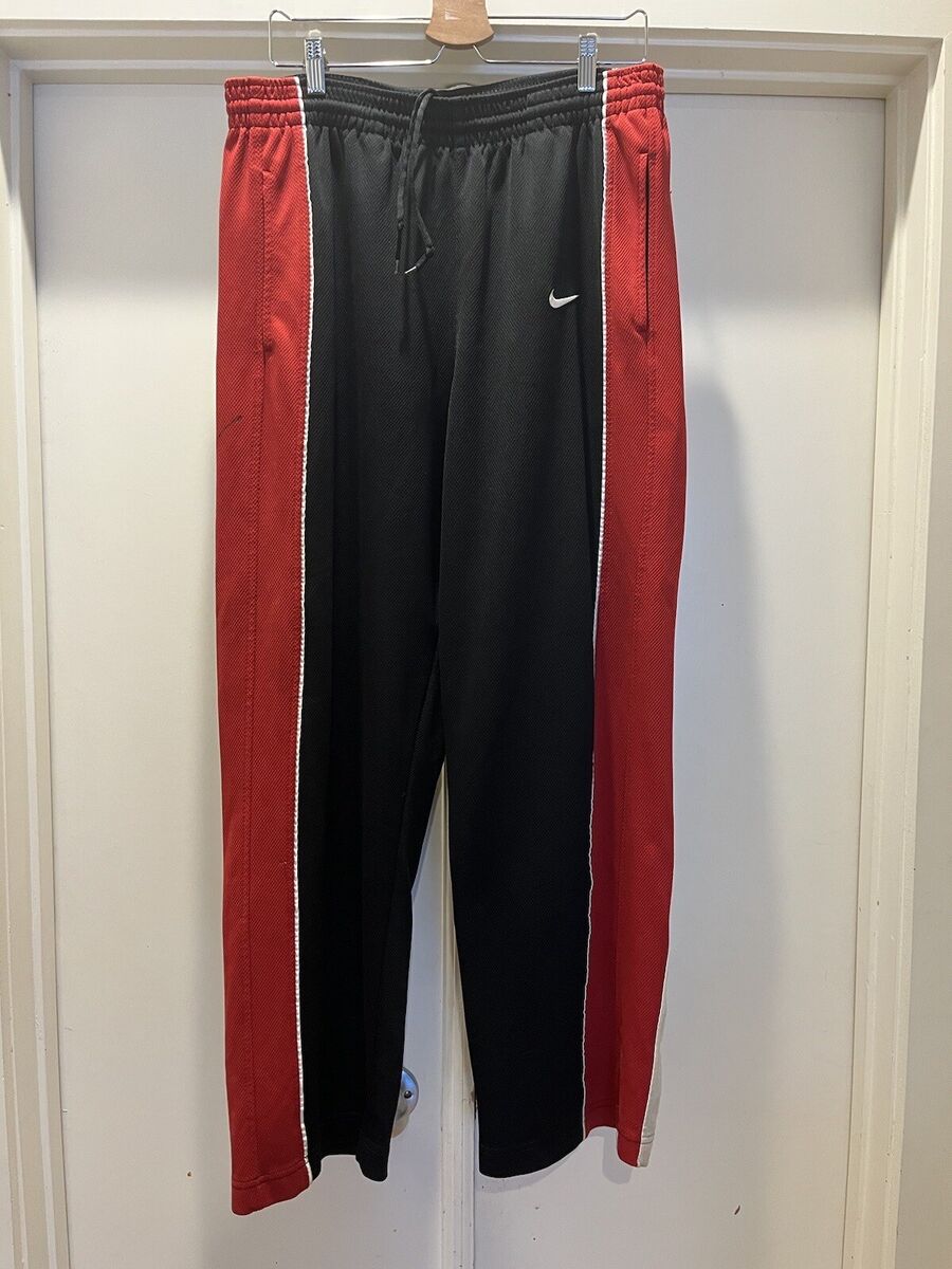 Vintage Nike Pants Mens XL Black Red Y2K Track Sweatpants | eBay Vintage Nike Pants Mens XL Black Red Y2K Track Sweatpants | eBay