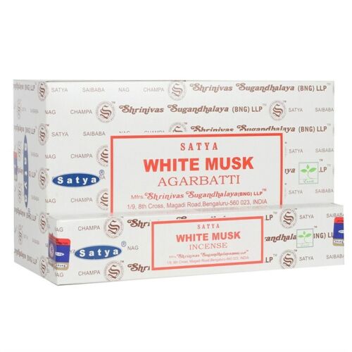 Original Satya Genuine Nag Champa Incense Sticks Joss FULL BOX (12 x 15g Packs) - Picture 31 of 34