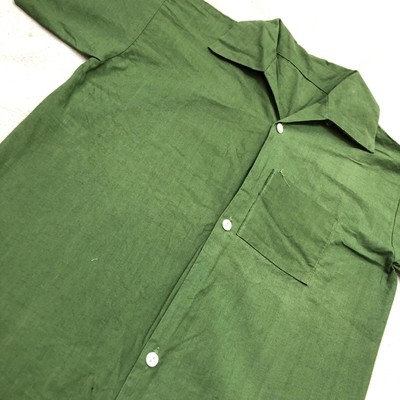 60s vintage open collar shirts