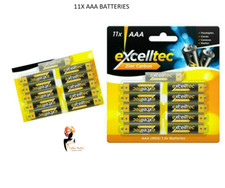 AAA BATTERIES 11PK 1.5V ZINC CARBON Camera High Powered Battery Camera Remote UK