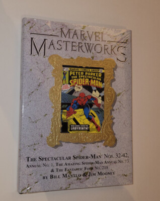 Marvel Masterworks Spectacular Spider-man 3 DM Variant 290 New Sealed Spiderman