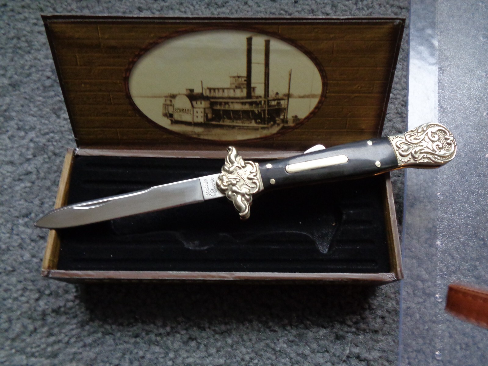 Vintage Collectable 2008 Schrade Stewart A Taylor And Sons Knife eBay