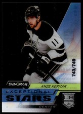 2020-21 Upper Deck Synergy Exceptional Stars Anze Kopitar /749 R125