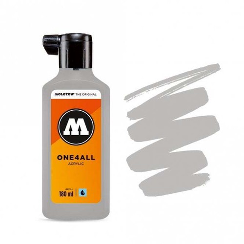 MOLOTOW One4All Acrylic Refill - Permanent Silk Matt Paint - 180ml Bottle - Picture 58 of 69