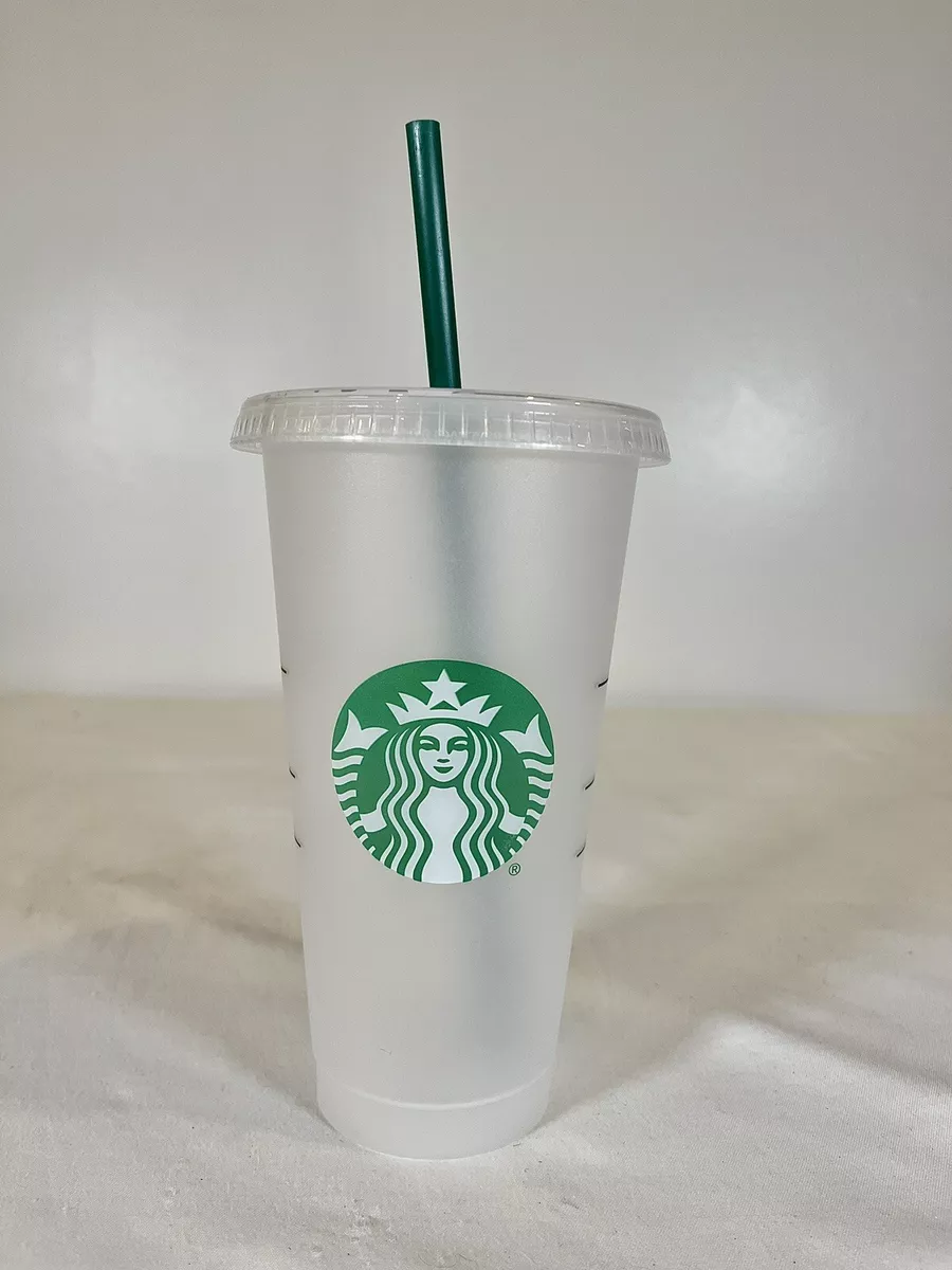 Venti 24oz Retro Flower Design Starbucks Reusable Cup