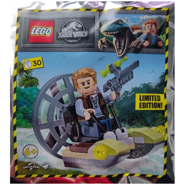 LEGO Jurassic World Owen with Airboat 122220 (SEALED) | eBay