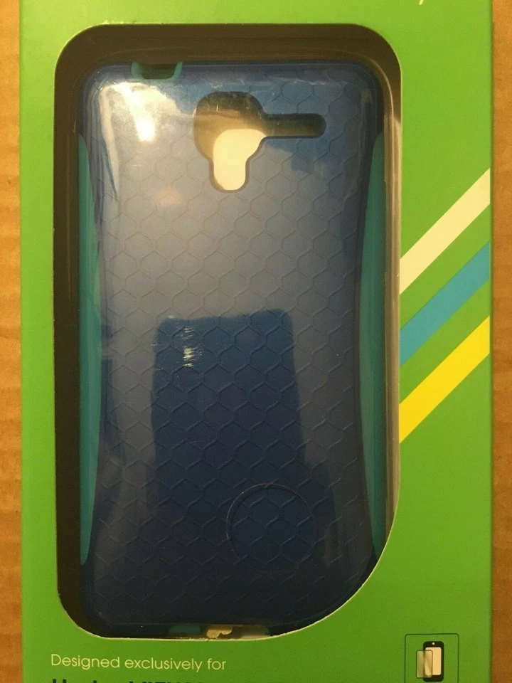 NEW CRICKET KYOCERA HYDRO VIEW Two Tone Designer Shield Screen Protector Case - Image 3 of 4