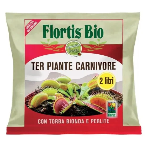 Terriccio per Piante Carnivore 2L FLORTIS
