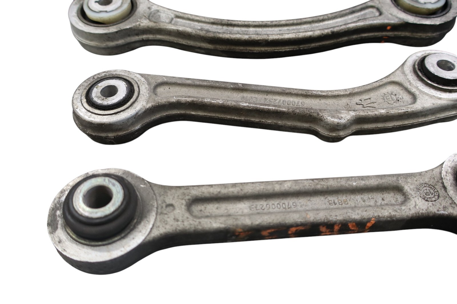 14-17 Maserati Ghibli Rear Right Side Lower Suspension Control Arm Set of 4 Oem