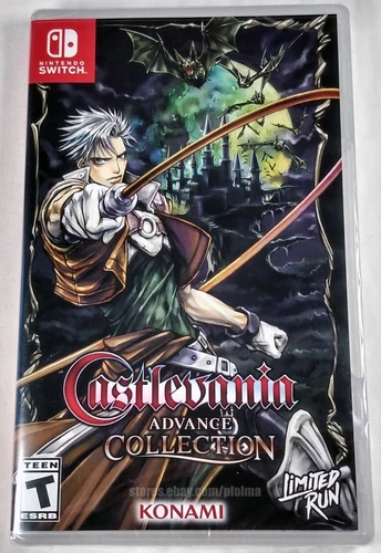 CASTLEVANIA ADVANCE COLLECTION New NINTENDO SWITCH Game Circle Of The Moon Cover