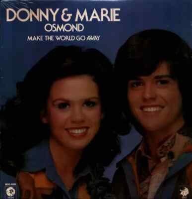 Donny & Marie Osmond Make The World Go Away NEAR MINT Kolob Records Vinyl LP