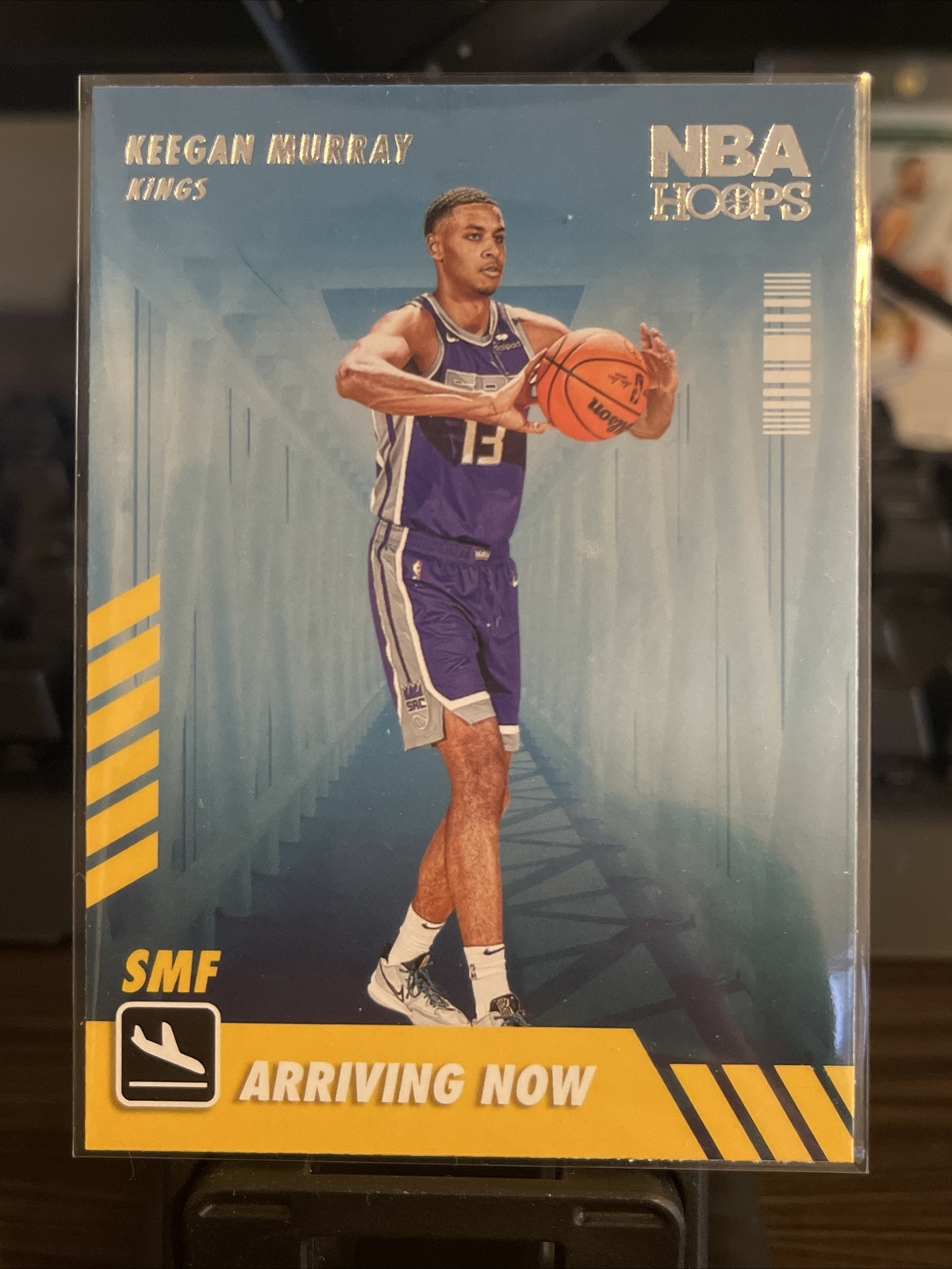 2022-23 NBA Hoops Keegan Murray Arriving Now RC Rookie #4 Sacramento Kings