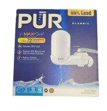 PUR Maxion Classic Faucet Filtration System White Finish FM-3333B New - Open Box