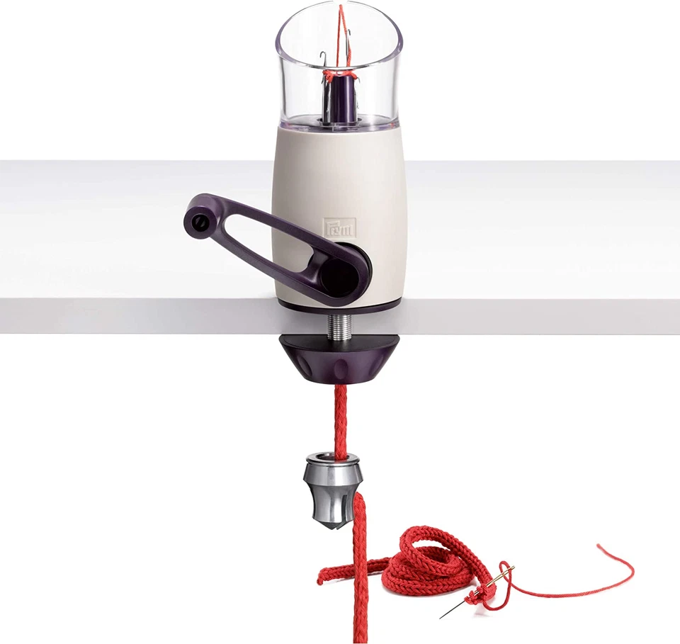 Prym Comfort Twist Strickmühle - Weiß/Lila