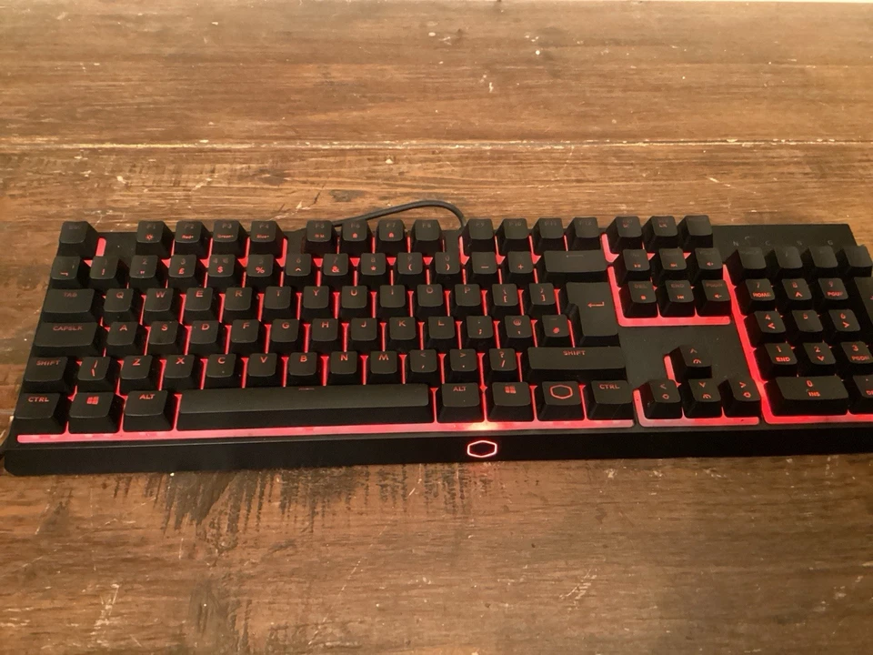 Cooler Master MS110 RGB Keyboard - Tested And Working - Image 2 of 4