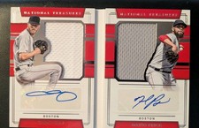 2018 Panini National Treasures  Chris Sale David Price DMS-Boston  /25