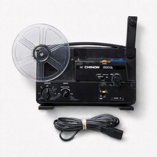 Vintage Chinon 2509GL Cine Film Projector - Original Box And Power Supply Tested