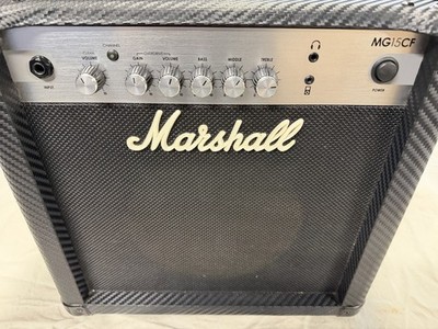 Marshall MG15CF 40W Electric Guitar Amp Carbon Fiber Tolex Black