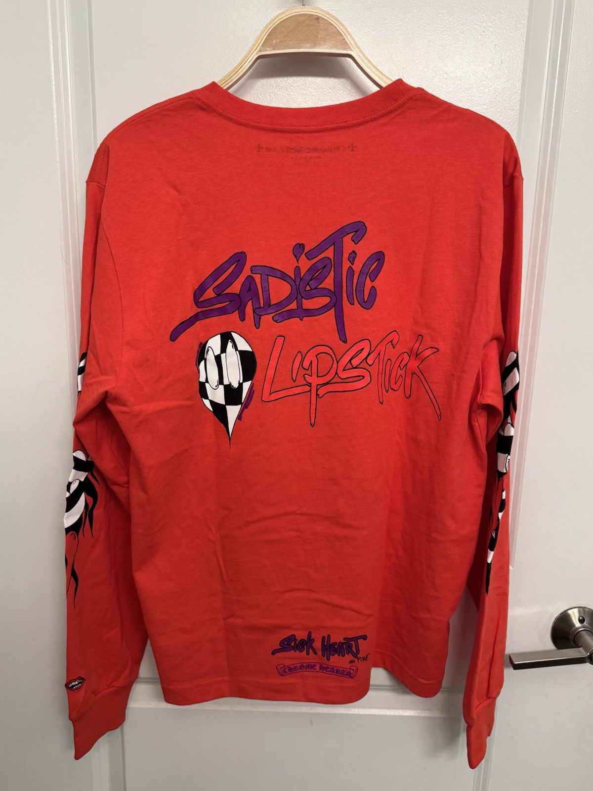 Chrome Hearts Matty Boy Sadistic Lipstick Long Sleeve Shirt Brand New thumbnail 3