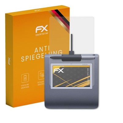 atFoliX 2x Displayfolie für Wacom STU-530 Schutzfolie matt&stoßfest Folie