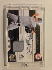 2008 SP Authentic #RE-IK Ian Kennedy RC Exclusive Jersey Autograph /699