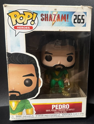 Funko Pop! Shazam Pedro #265 Vinyl- Figur (Figur wurde nie ausgepackt)