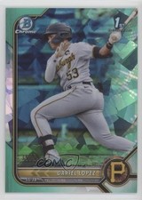 2022 Bowman Sapphire Chrome Prospects Aqua 35/55 Dariel Lopez #BCP-56 yi5