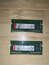 8GB 2x4GB DDR4 2666MHz PC4-21300 SODIMM Laptop RAM Kingston 1.2V USED WORKING