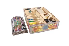 The Broken Token Game Organizer Compatible with Sagrada - Wooden Game Organiz...